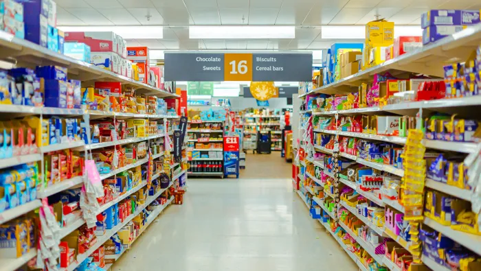 shopping aisle